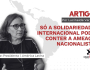 Só a Solidariedade Internacional pode conter o avanço do nacionalismo no mundo